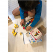 (激安低至7折) Kumon Toys 兒童 公文式魔立方體 (5種顏色) 積木 (日本直送) D