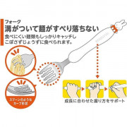 (低至7折) 日本製 Edison Mama 不銹鋼防滑學習餐具套裝 兒童餵食叉匙 - Disney Minnie (適合1歲半或以上) KZU