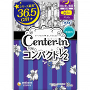 (低至7折後$21) Unicharm Center-In 纖薄柔軟 夜用 有翼衛生巾 (無香味) 10枚 36.5cm 日本製 KZ D