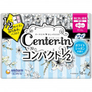 (低至7折後$21) Unicharm Center-In 纖薄柔軟 日用 有翼衛生巾  (香氣) 16枚 24.5cm 日本製
