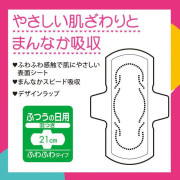 (激安低至6折) Unicharm Center-In 絲薄透氣 日用 有翼衛生巾 20枚 x 2包 21cm 日本製 KZ