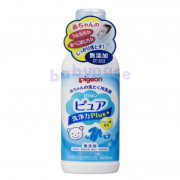 (低至$31) 日本製 Pigeon 貝親 嬰兒無添加 強力去污衣服洗衣液 樽裝 600ml KZU