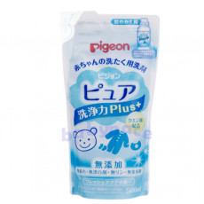 (低至$24) 日本製 Pigeon 貝親 嬰兒無添加 強力去污衣服洗衣液 (補充裝) 500ml KZ