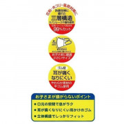 (低至$28) (適合4歲以上) 10枚 Skater 兒童 立體口罩 - Sumikko Gurashi 角落生物 (日本直送)