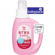 (低至$27) 日本製 無香 Arau Baby 嬰兒 洗衣液 樽裝 800ml Saraya 雅樂寶 U