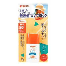 日本製 Pigeon 貝親 嬰兒專用 防UV 防水 防曬乳液 SPF50 PA++++ 18g KZ