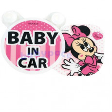Disney 廸士尼 Minnie 汽車 Baby In Car 告示牌