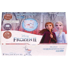 (低至$57) (適合4歲以上) 25枚 Skater 兒童 盒裝口罩 - Frozen II 冰雪奇緣  Elsa Anna (日本直送)