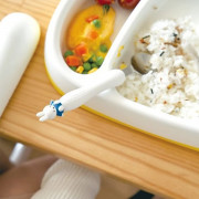 (低至7折) 日本製 Edison Mama 不銹鋼防滑學習餐具套裝 兒童餵食叉匙 - Miffy (適合1歲半或以上)
