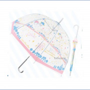 Disney 圓拱頂透明直遮 雨傘 (日本直送)
