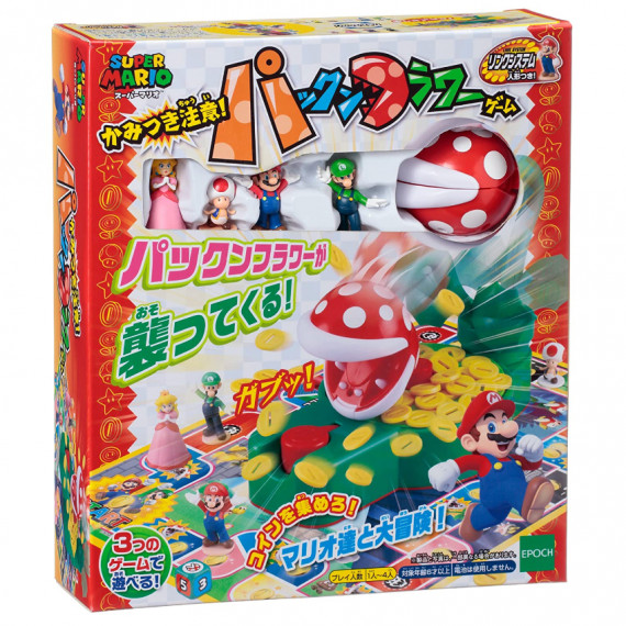 Super Mario Packun-Flower Game 食人花桌上遊戲