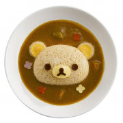 Rilakkuma 鬆弛熊 可愛卡通造型飯印模 午餐 (日本直送)