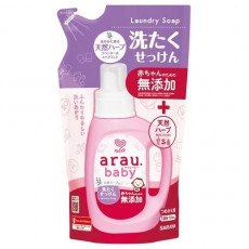 (低至$23) 日本製 Arau Baby 嬰兒 洗衣液 (補充裝) 720ml Saraya 雅樂寶 U