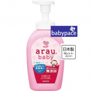 (低至$27) 日本製 Arau Baby 嬰兒 奶瓶 奶樽清潔泡沫 洗潔液 樽裝 500ml Saraya 雅樂寶 U D