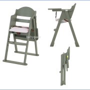 (低至8折) 可摺疊 KatoJi 可調節高度 軟墊 高餐椅 (日本直送) 包送貨