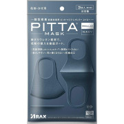 (低至7折$29) 日本製 Arax Pitta Mask 成人 (Regular) 可水洗5次 立體成人口罩 3枚  (日本直送) KZ