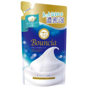(低至$18) 牛乳石鹼 日本製 泡泡保濕沐浴露 沖涼 (純白花香) 360ml (補充裝) 