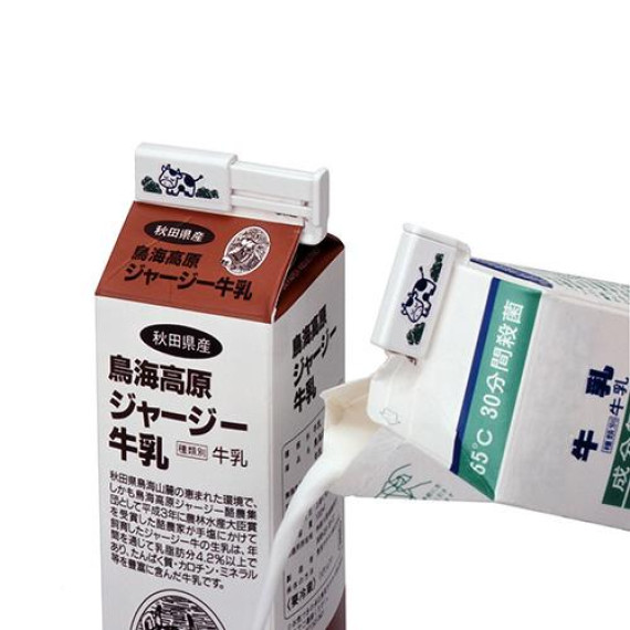 (激安低至7折) LEC 牛奶盒封口夾 (日本直送) 