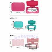 Bitatto 必貼妥 日本 重覆黏貼濕紙巾專用盒蓋 Pink