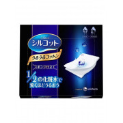 日本製  Unicharm 1/2 超省水 化妝棉 40枚入 (日本直送)