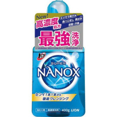 (激安低至6折) 日本製 超強洗淨力 Lion Super Nanox 納米樂 超濃縮抗菌洗衣液 樽裝 400g