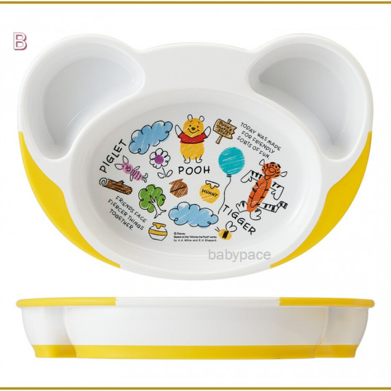 Skater Disney 兒童餐盤 Pooh