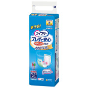(低至$70) 日本製 日用 20片裝 Unicharm Lifree 輕快型 成人紙尿褲 專用尿墊 (男女共用) 3回 U