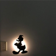 日本製 Disney 朋友剪影感應器壁燈 感應燈 (日本直送)